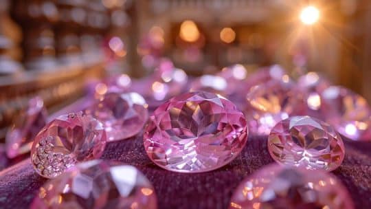Pierres précieuses roses : noms, bienfaits et conseils d&rsquo;entretien