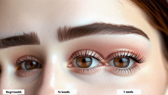 En combien de temps les sourcils repoussent-ils après une épilation ?