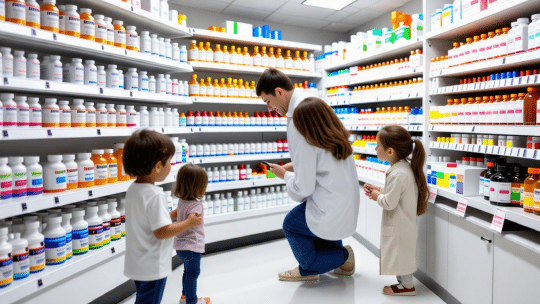 Quelles vitamines pour grandir en taille sont disponibles en pharmacie ?