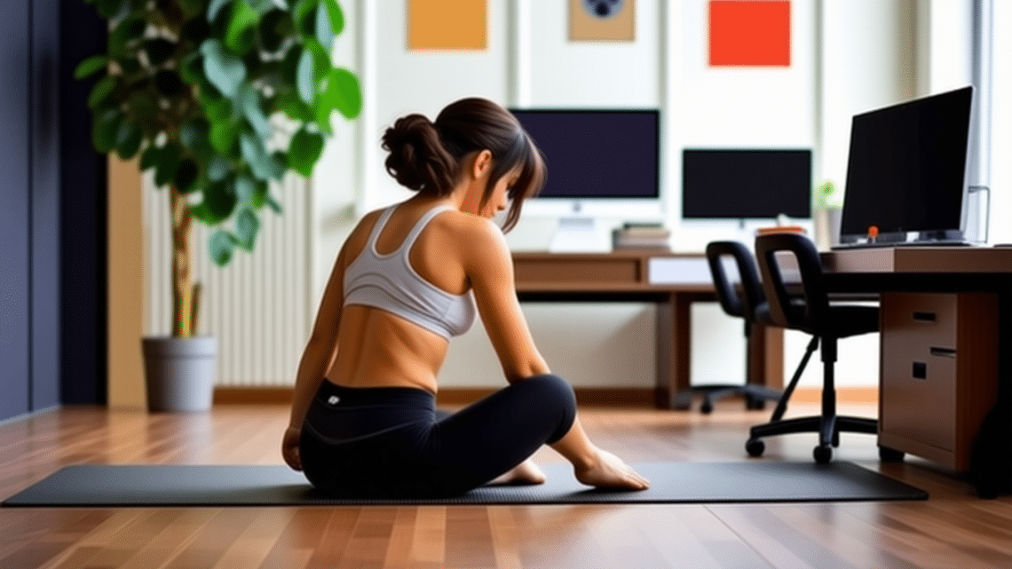 Relâcher les tensions virtuelles du dos