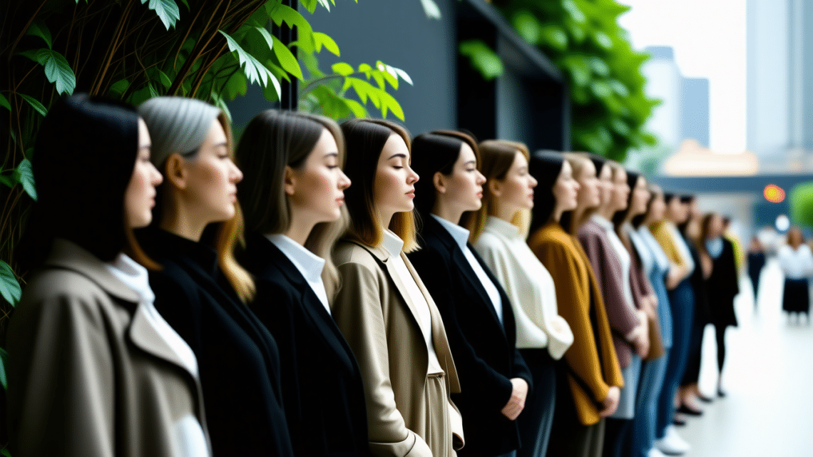 Trouver la paix intérieure dans une file d’attente fluide