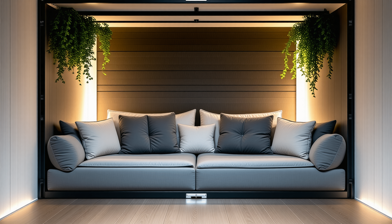 découvrez comment transformer une simple boîte de rangement en un espace de détente personnalisé, pratique et facile à aménager pour vos moments de relaxation à la maison.